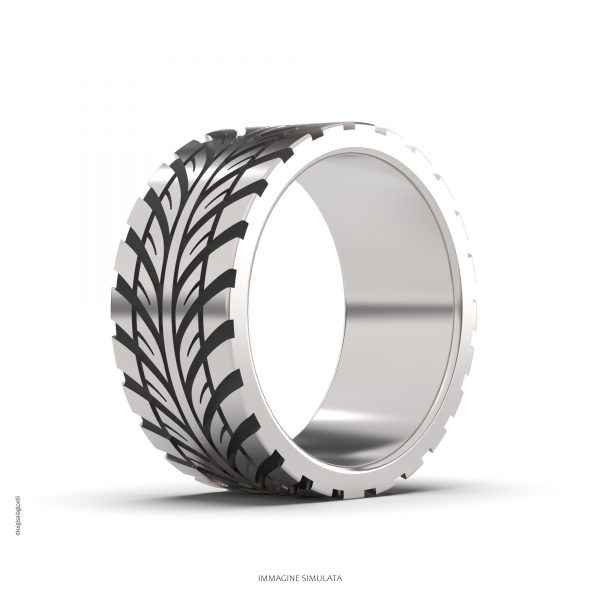 Anello Tire Shelby in Argento 925