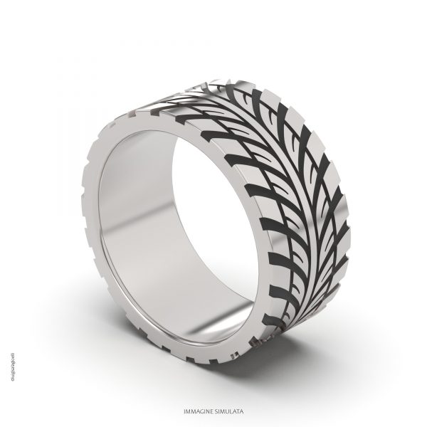 Anello Tire Shelby in Argento 925